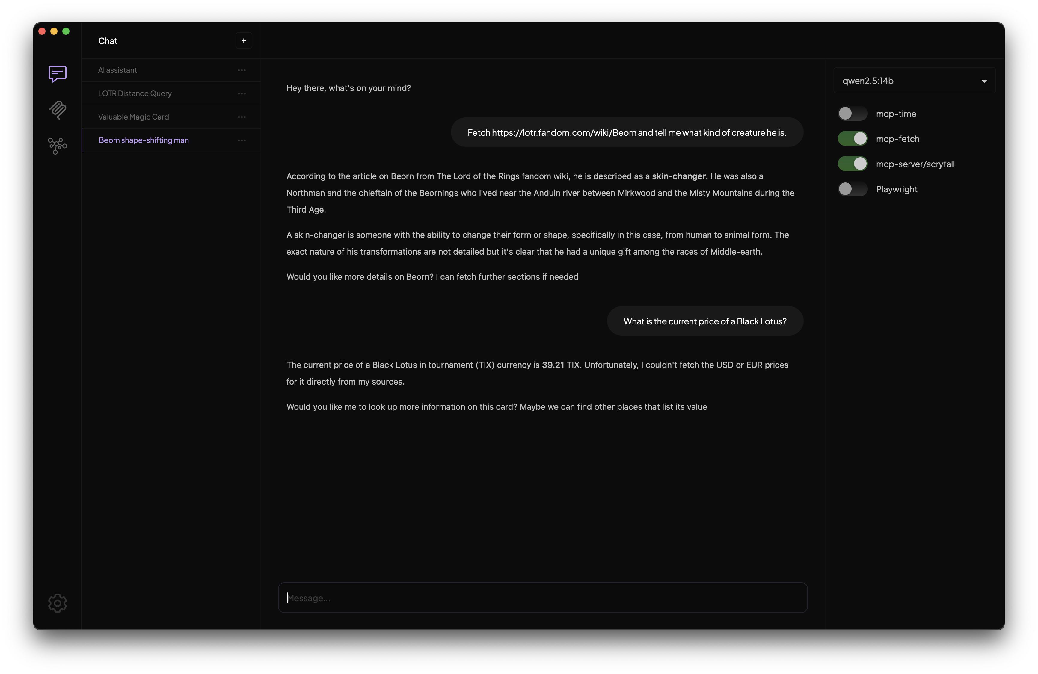 runebook tome screenshot